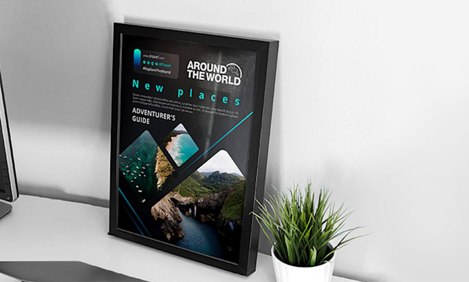 make professional posters flyers and banners for you