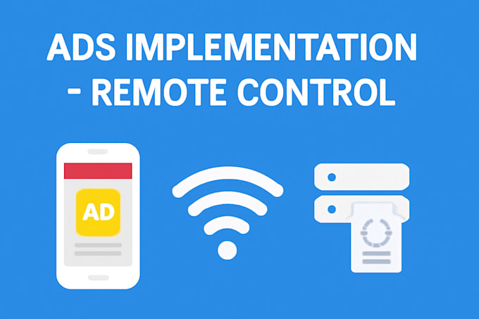 integrate admob, applovin and any ad network with json or firebase remote