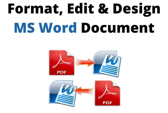 Masterly create, edit and format microsoft word document by Saba ...