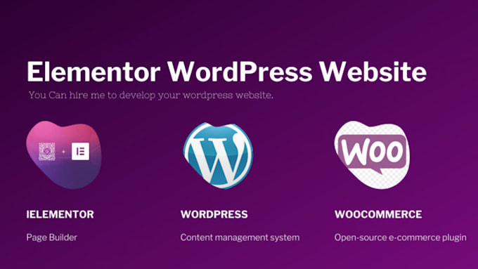 create wordpress website  with elementor pro and astra pro