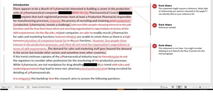expertly proofread and edit your thesis and dissertation