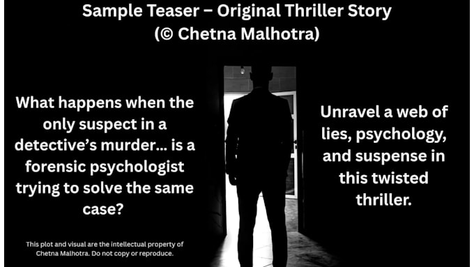 ghostwrite psychological thriller and horror story