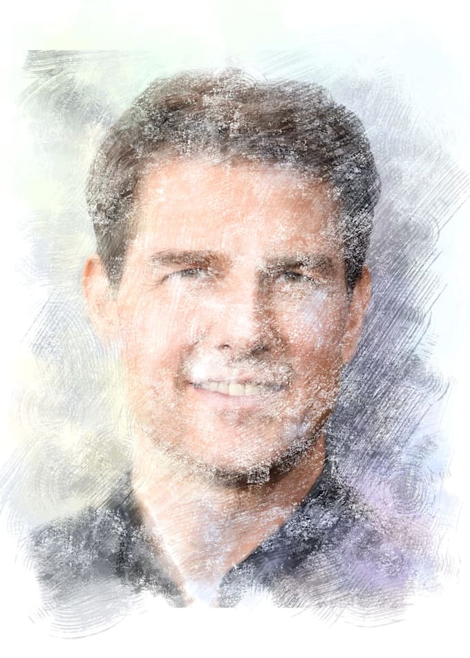 do digital painting, colored pencils, and sketch in a day