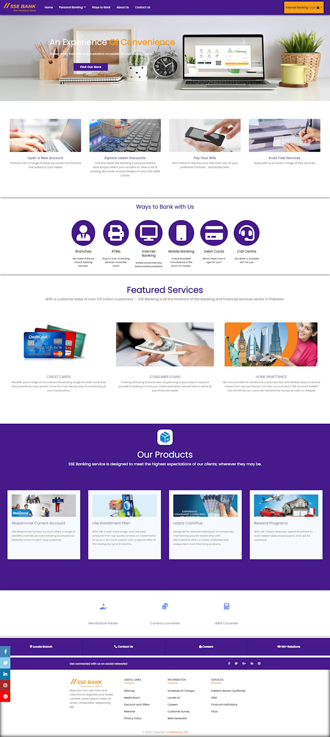 Design creative and responsive websites using html , css , bootstrap by ...