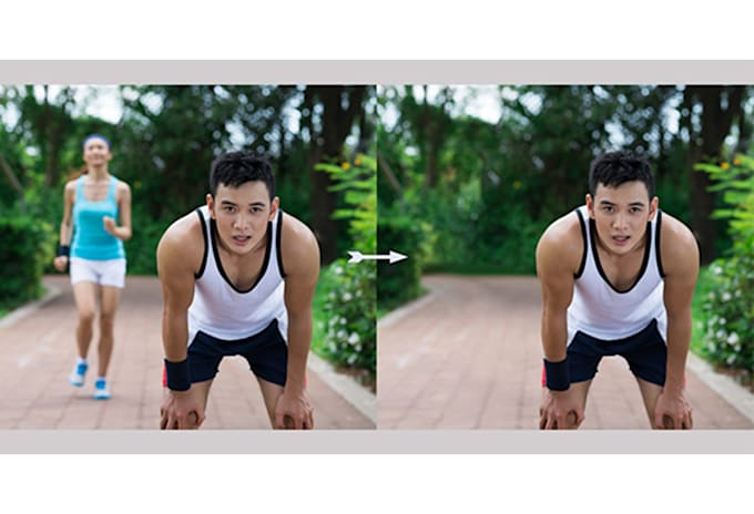 remove unwanted object or person from image