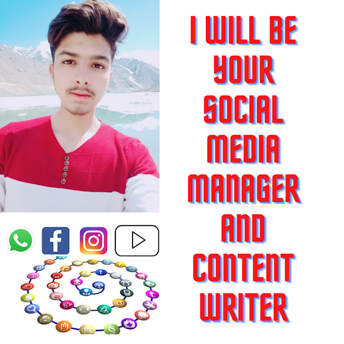 be your social media manager and content creator