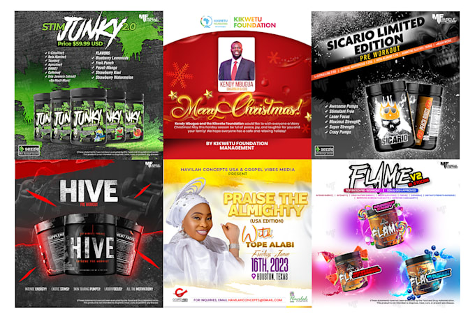 design eye catchy social media posts and flyers