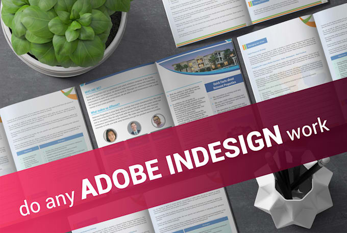 create ebook, magazine layout and cover in adobe indesign