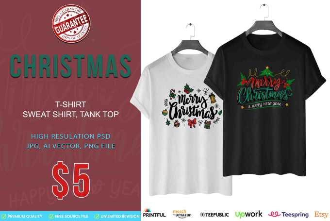 Premium Vector  Best happy christmas t shirt design vector