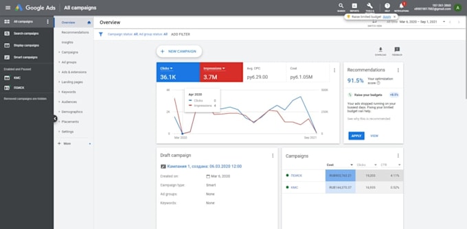 setup and manage your business in google ads