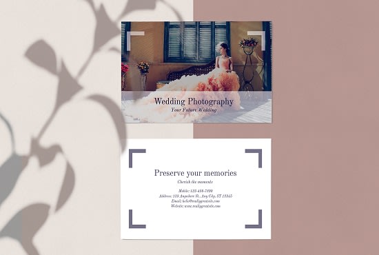 design modern minimalist business card