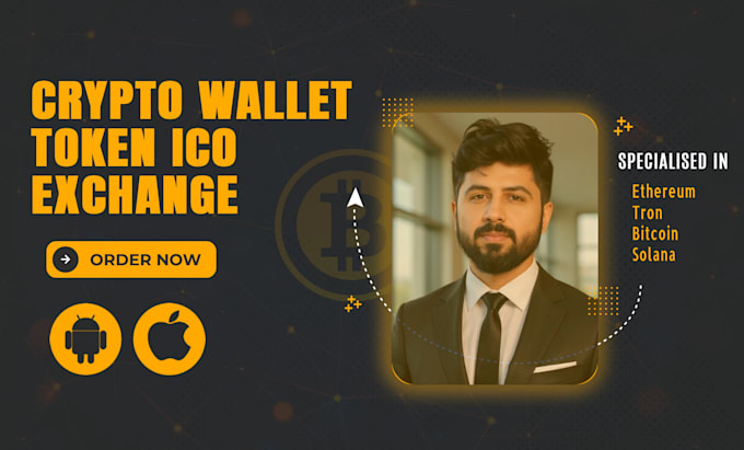 develop a multichain crypto wallet web3, ethereum, bnb, polygon, tron and solana