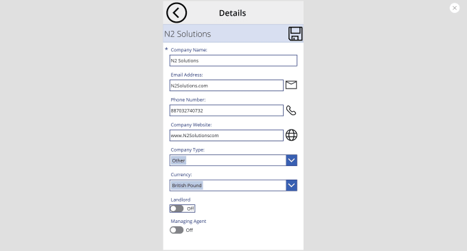 build you a canvas microsoft power app