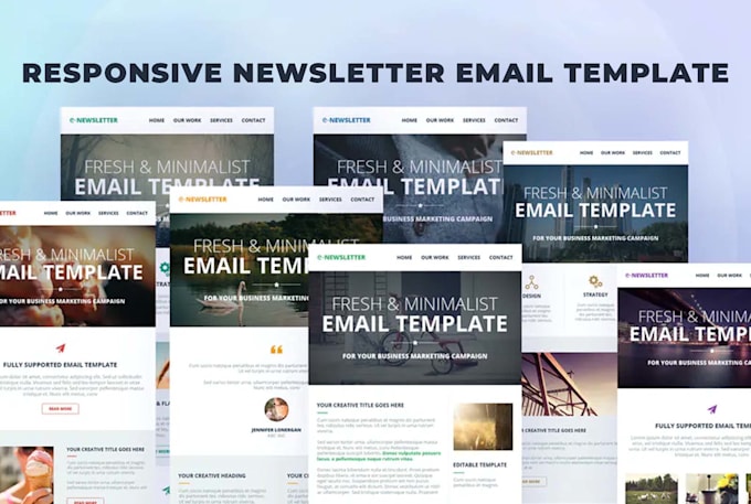 create responsive mailchimp email template