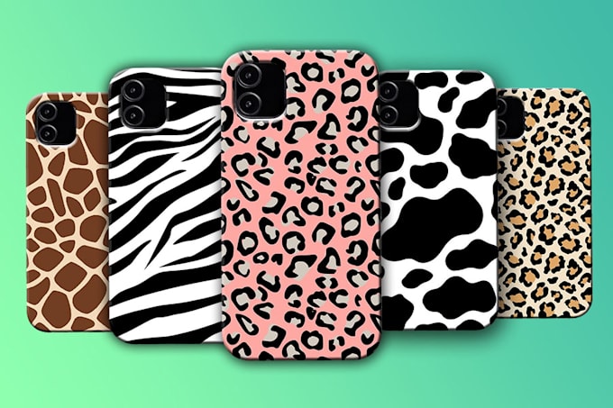 do a trendy phone case designs professionally