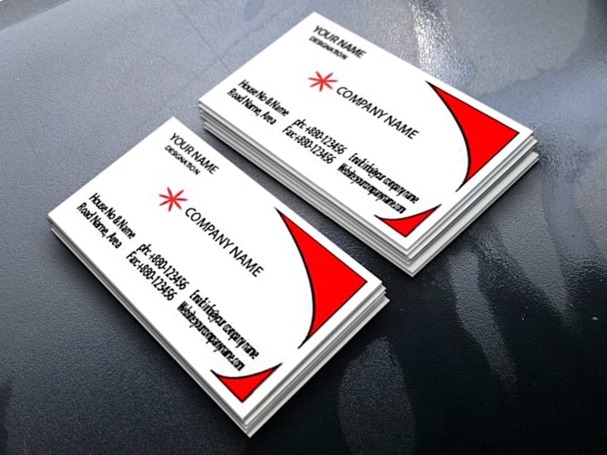 do creative business card design in 12 hour