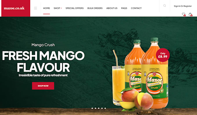 design and develop ecommerce online store website