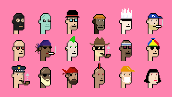 create nft cryptopunk pfp or pixel avatar for you