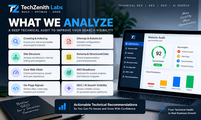 technical SEO and website audit