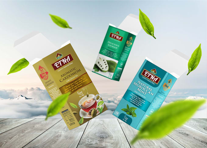 design your product packaging label and box design
