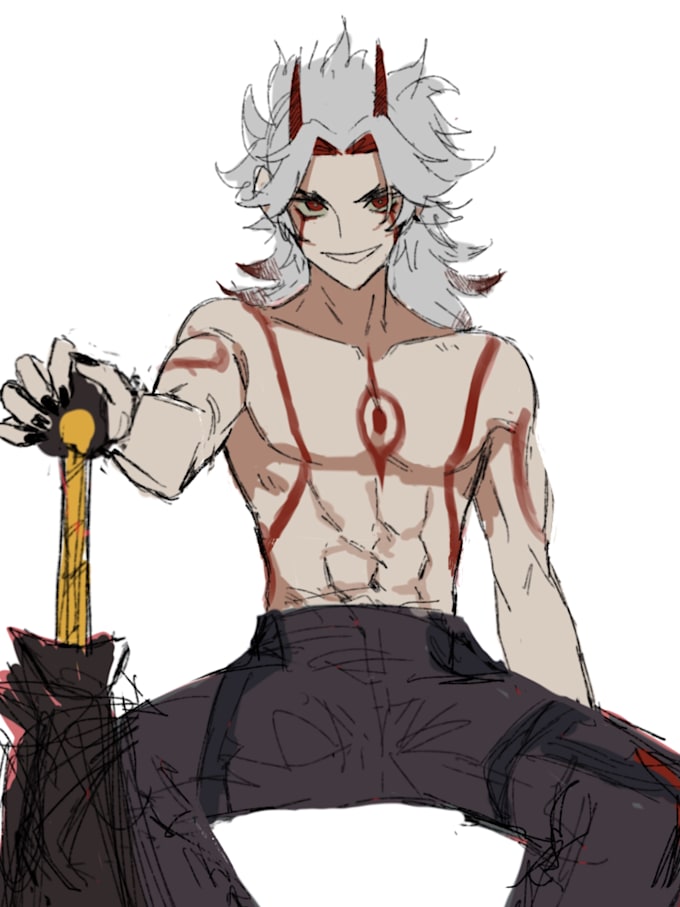 draw digital art commissions