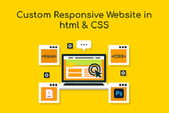 create the html and css code for you