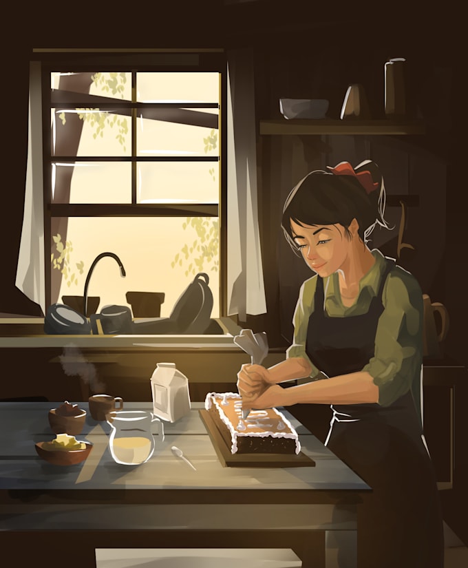 make a digital painting