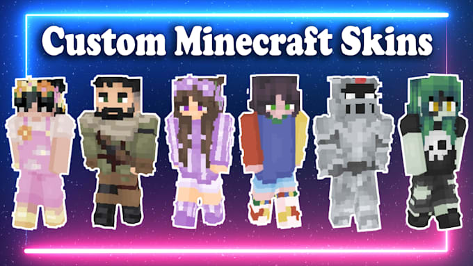 make you a high quality custom minecraft skin