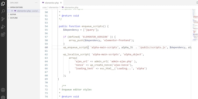 create elementor wordpress website and fix issues