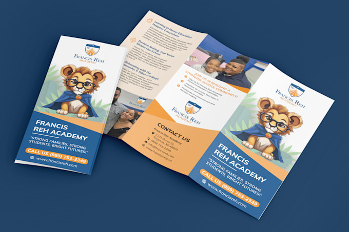 do a professional trifold brochure, flyer design