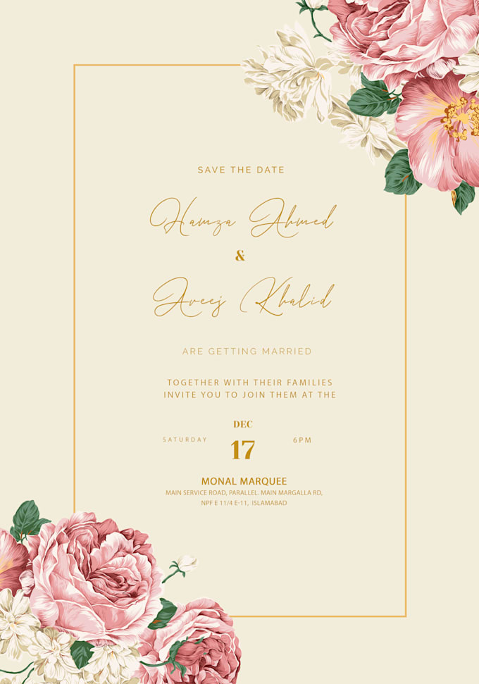 create digital wedding invitations