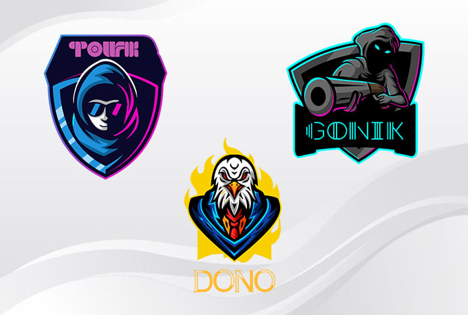 design a unique mascot and gaming logo