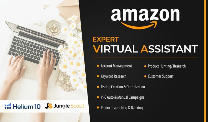 be your amazon virtual assistant and fba virtual assistant