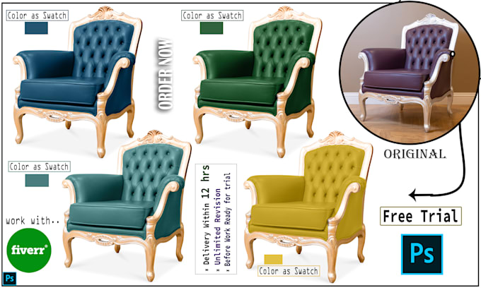 photo recolor color change of anything and fast delivery