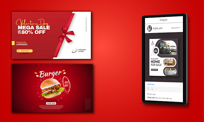 design professional instagram, facebook ,social media post