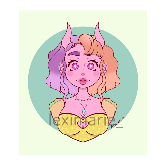 draw a cute profile picture for you