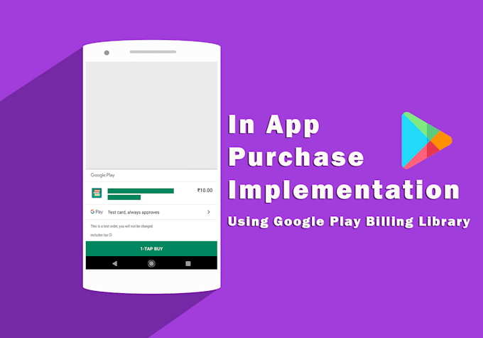 integrate google play billing library, purchases, subscriptions in android apps