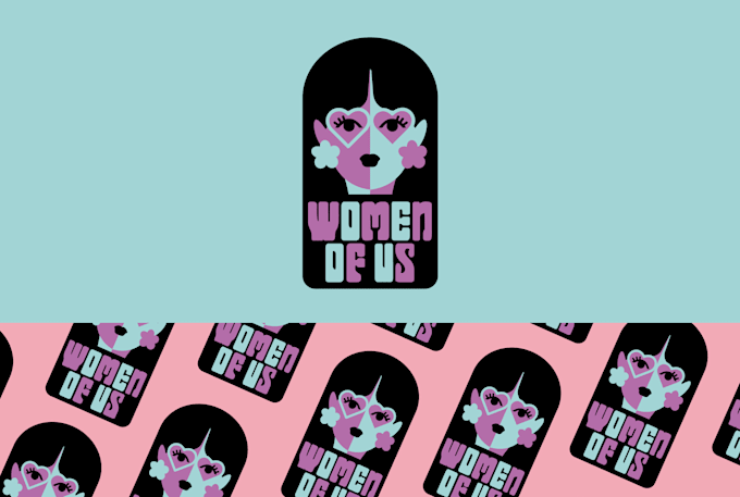 make logo or typography with fun and aesthetic style
