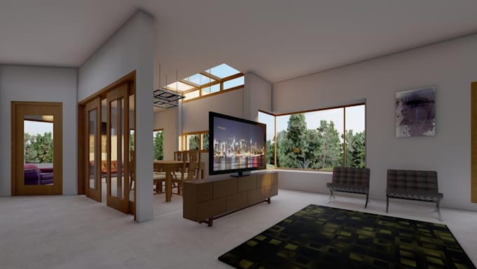 create 3d floor plan,  3d building model  and 3d master plan for you