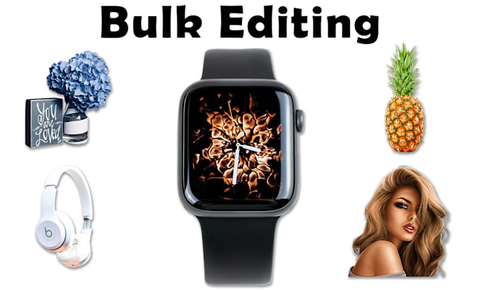 do bulk image background removal and photoshop editing