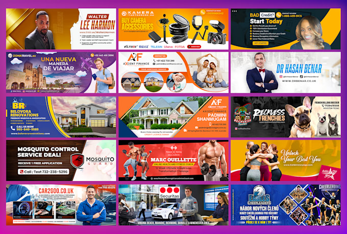 design professional facebook cover photo banner