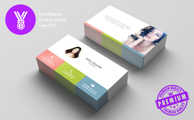 design a professional and elegant business card