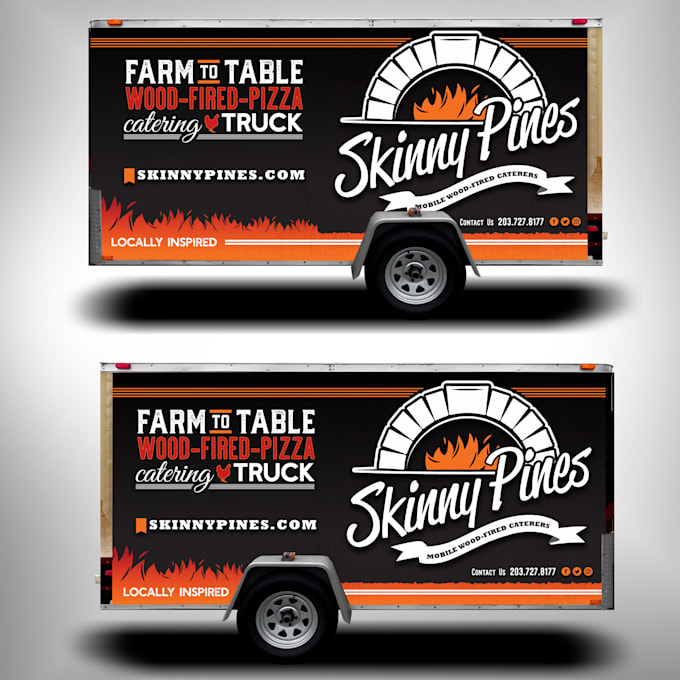 do awesome truck, trailer any vehicle wrap design
