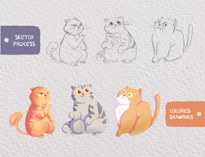create cute animal character, cartoon mascot
