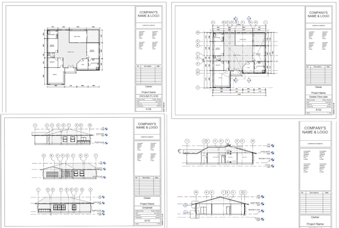 design professional 2d architectural plan