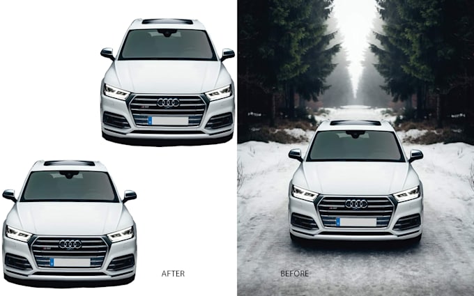 professionally remove background from image cut out photos