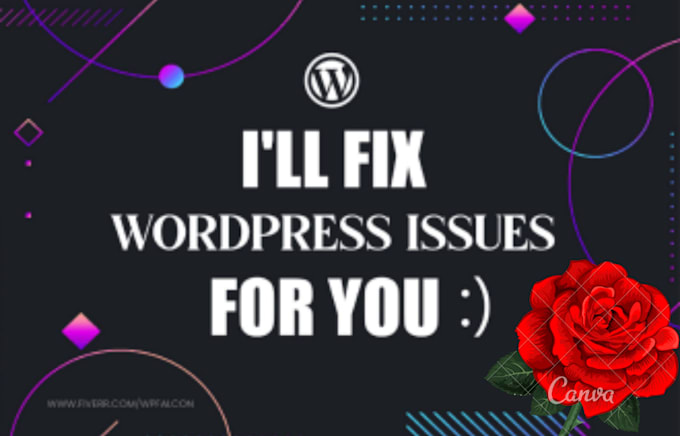 fix your word press website issue