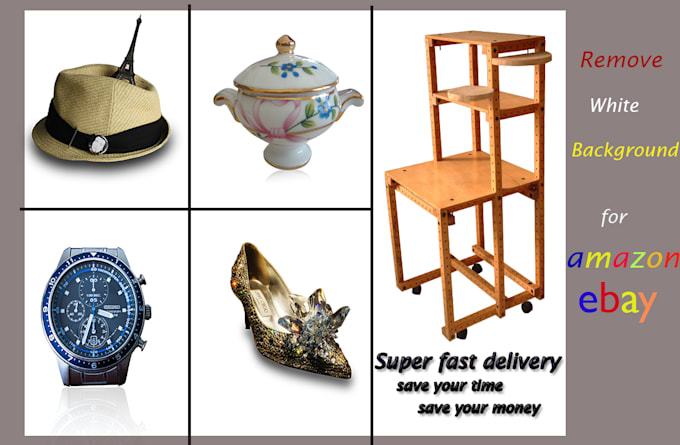 do background removal, shadow creating of images professionally