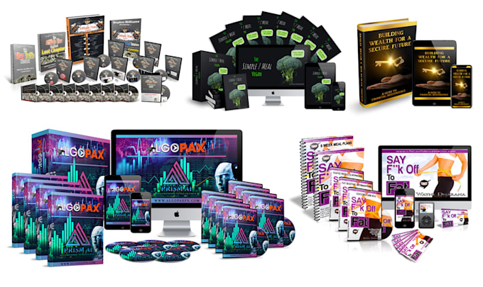 do a 3d product package for the landing page