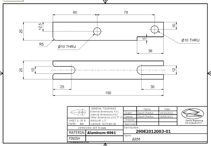 create mechanical engineering models and drawing